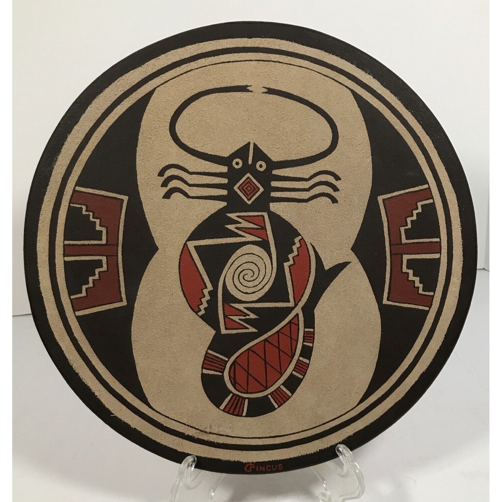 Gary Pincus Santa‎ Fe New Mexico June 1983 Mimbres Scorpion Southwestern art